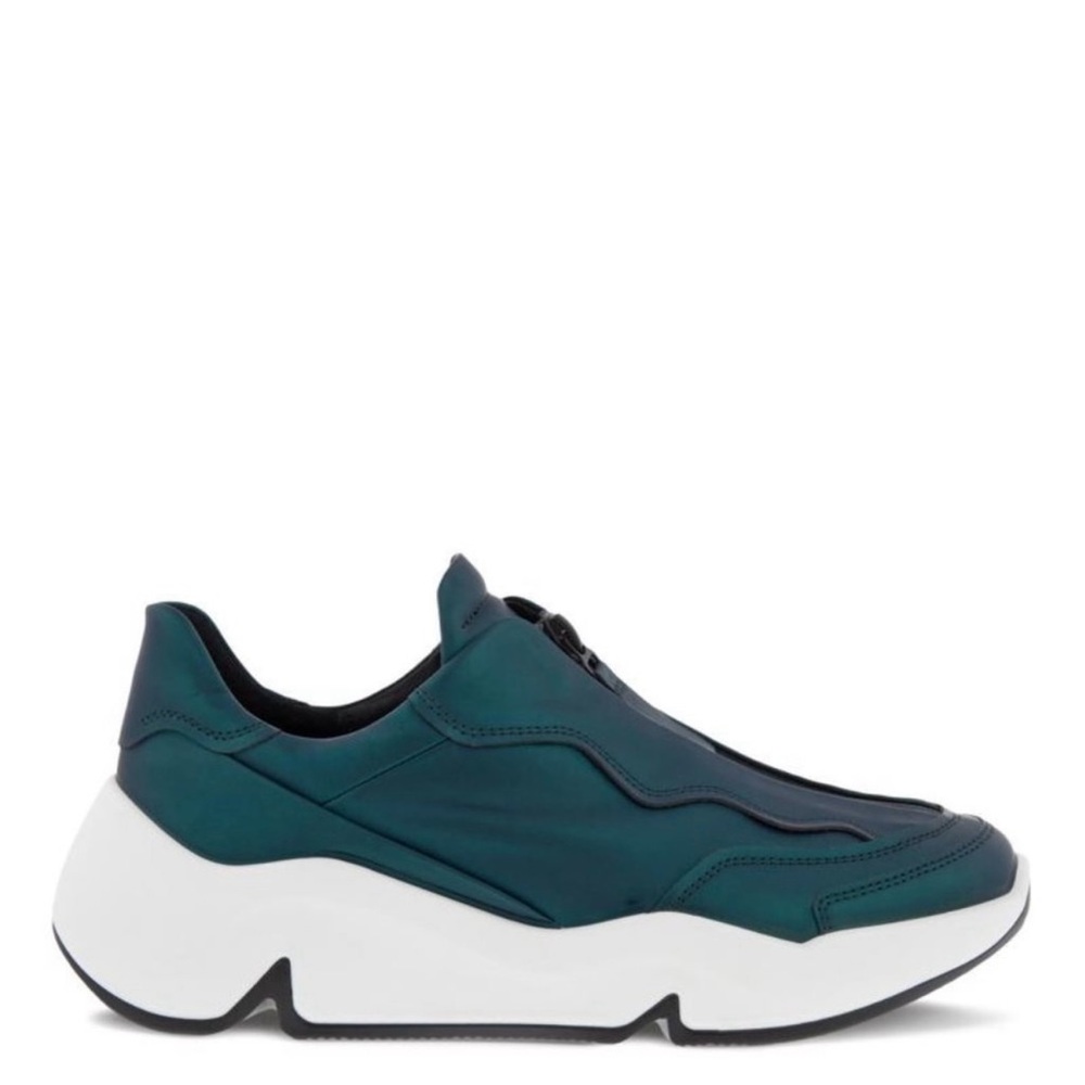 NEW ECCO Womens Chunky Zip Sneaker